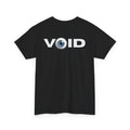 Void Logo T-Shirt — Minimal Black Tee with Eye Graphic (Front & Back)