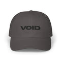 VOID Embroidered Dad Cap — Minimalist White Baseball Hat