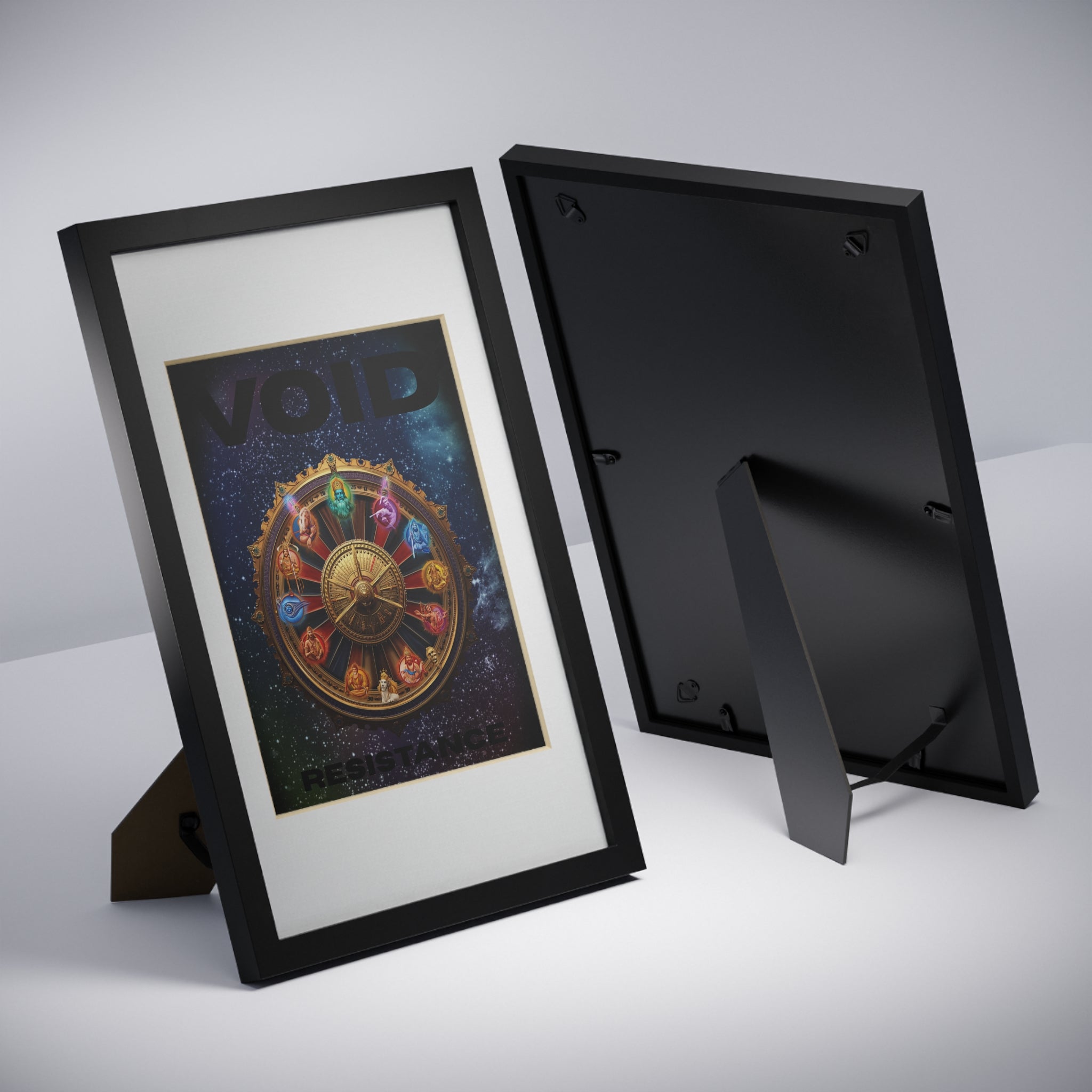 Void Religion Roulette Framed Poster — Black