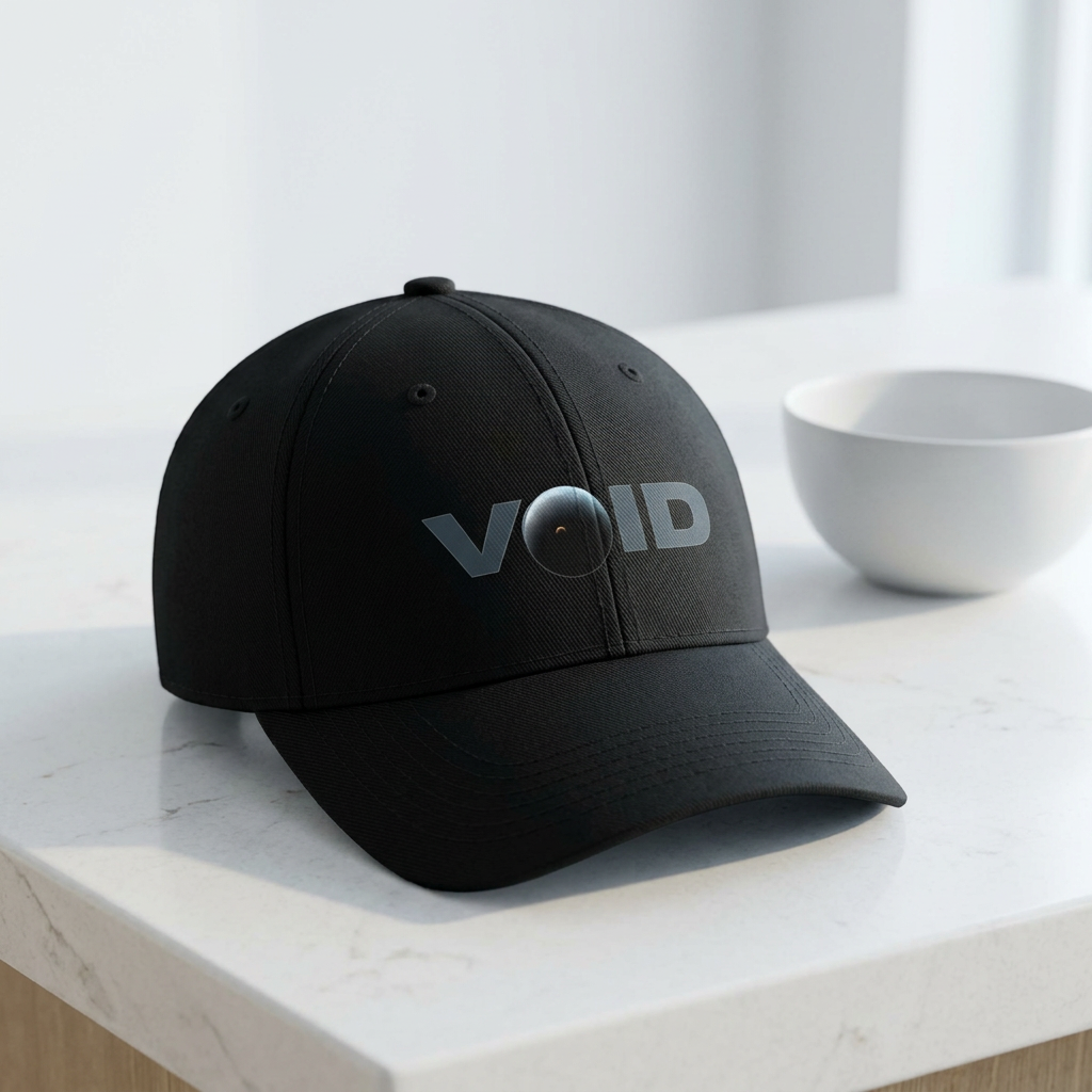 VOID Baseball Cap — Minimalist Space Logo Hat