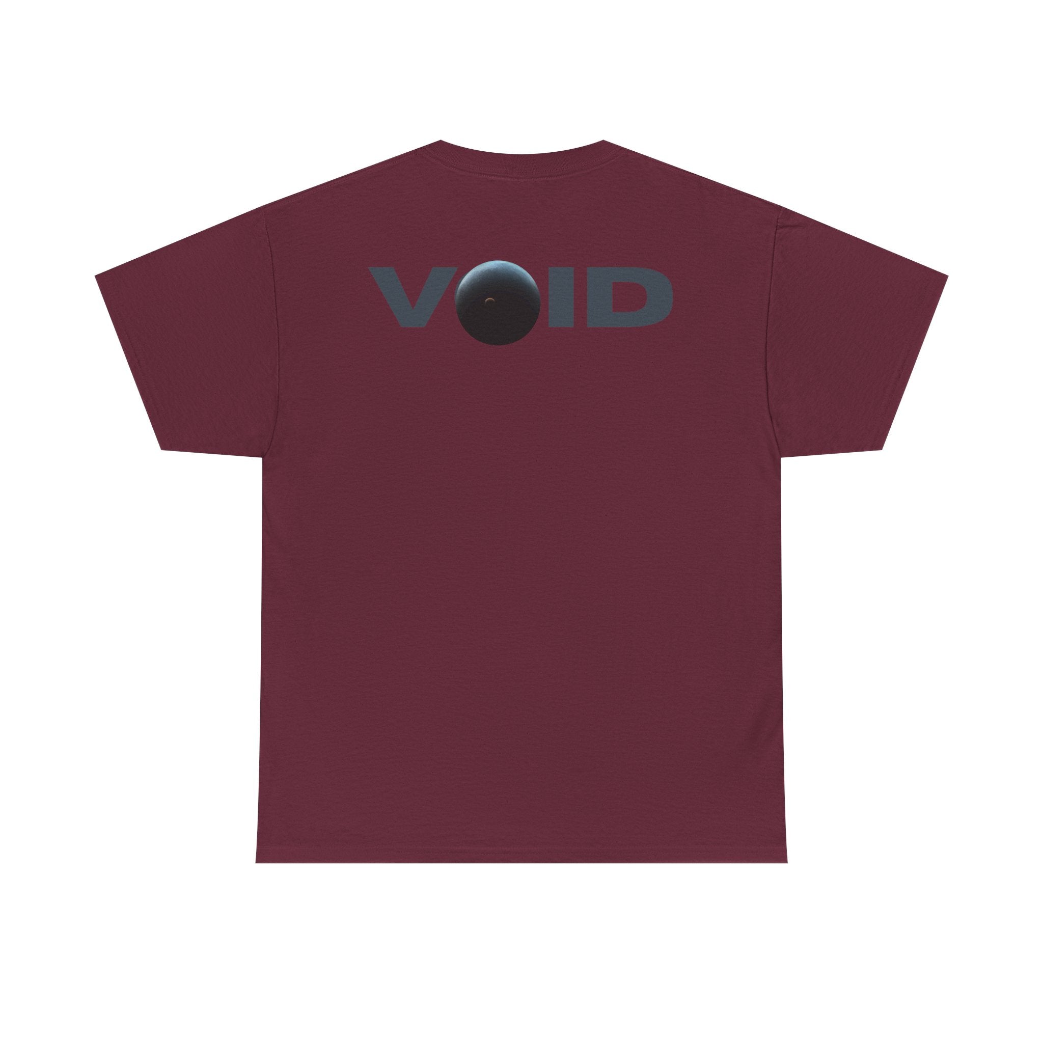 Void Graphic Tee — Minimal Space Logo T‑Shirt
